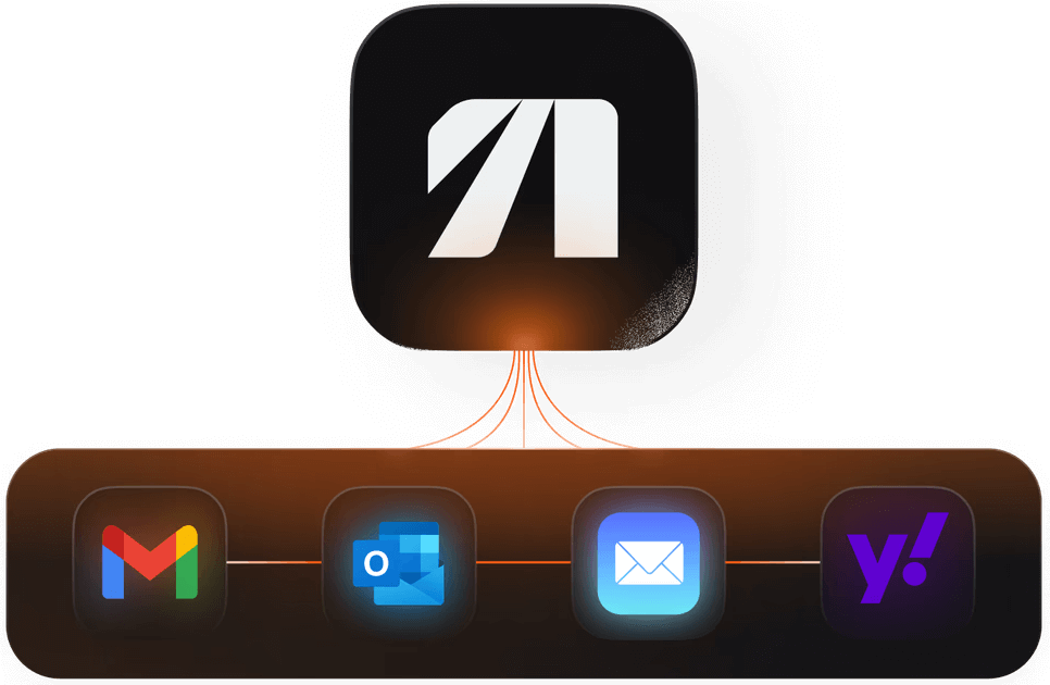 Marco works with Gmail, Outlook, iCloud Mail, and Yahoo